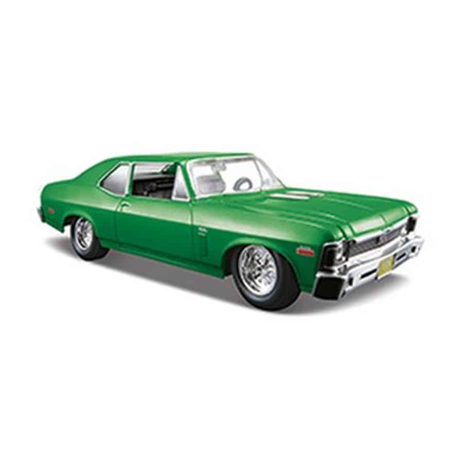 Maisto-scale-special-edition-1970-chevrolet-nova-ssme-green