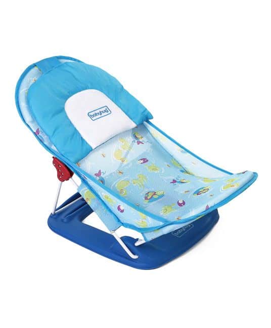 Baby Bubble Joy Deluxe Baby Bather - Sky Blue-0
