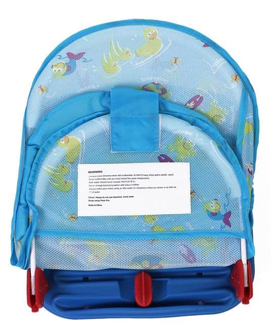 Baby Bubble Joy Deluxe Baby Bather - Sky Blue-5578