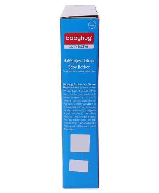 Baby Bubble Joy Deluxe Baby Bather - Sky Blue-5582