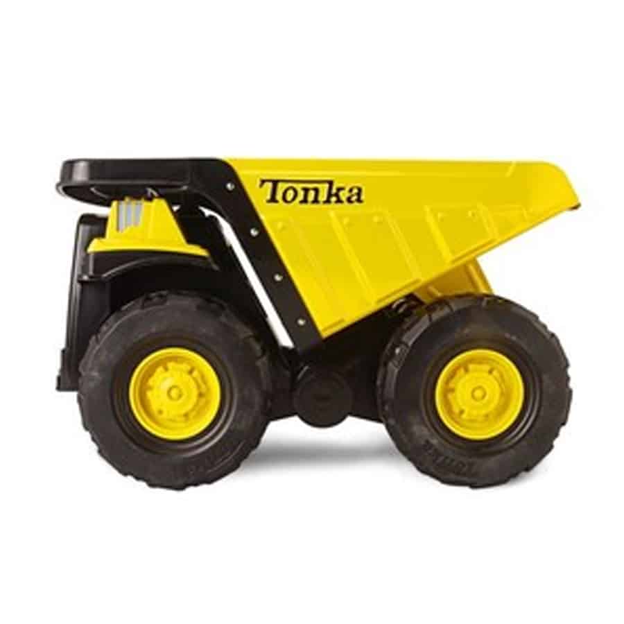 Tonka-classics-steel-toughest-mightiest-dump-truck-black-handle-